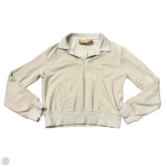 Top Long Sleeve By Araminta James In Tan, Size: S