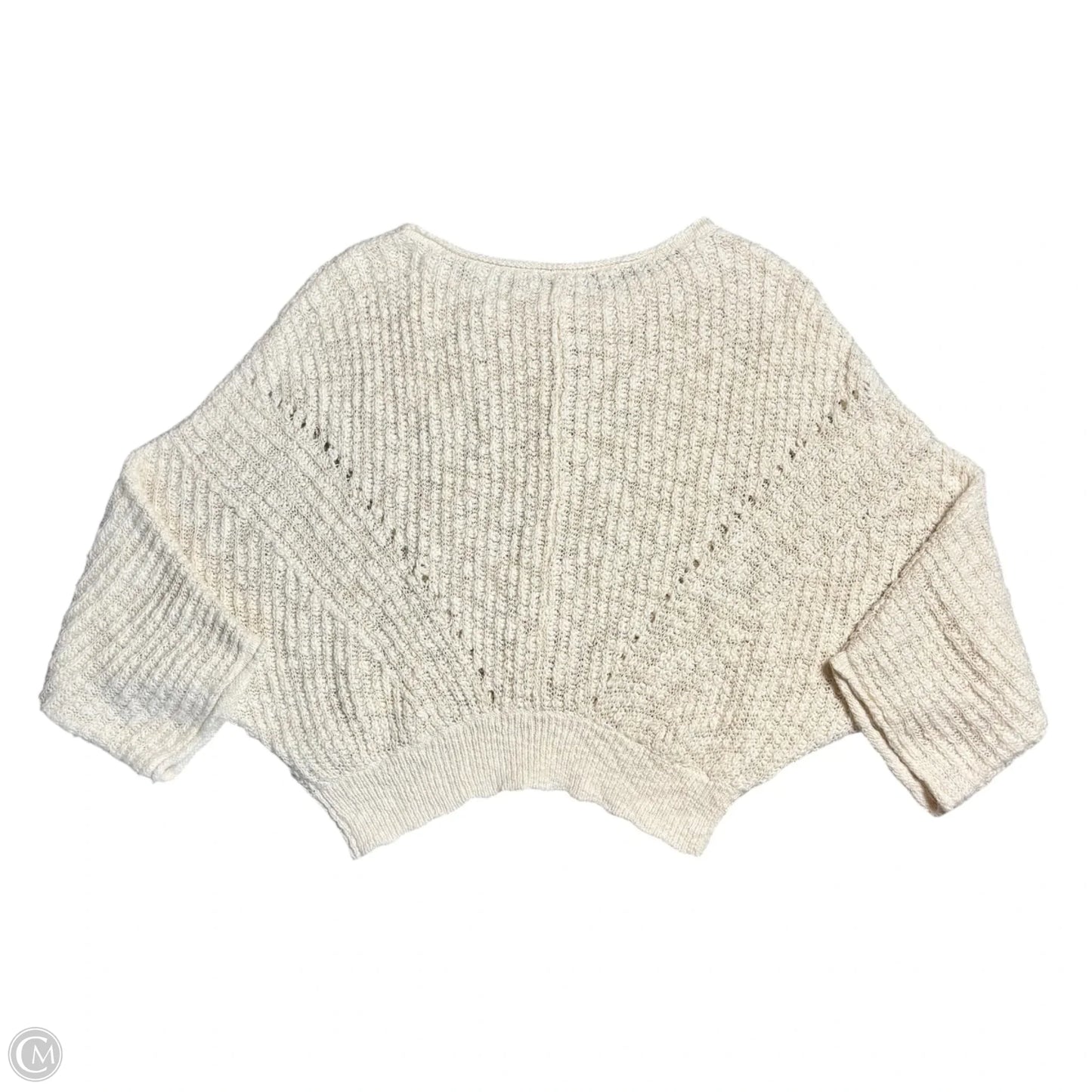 Sweater By Anthropologie In White, Size: Xs