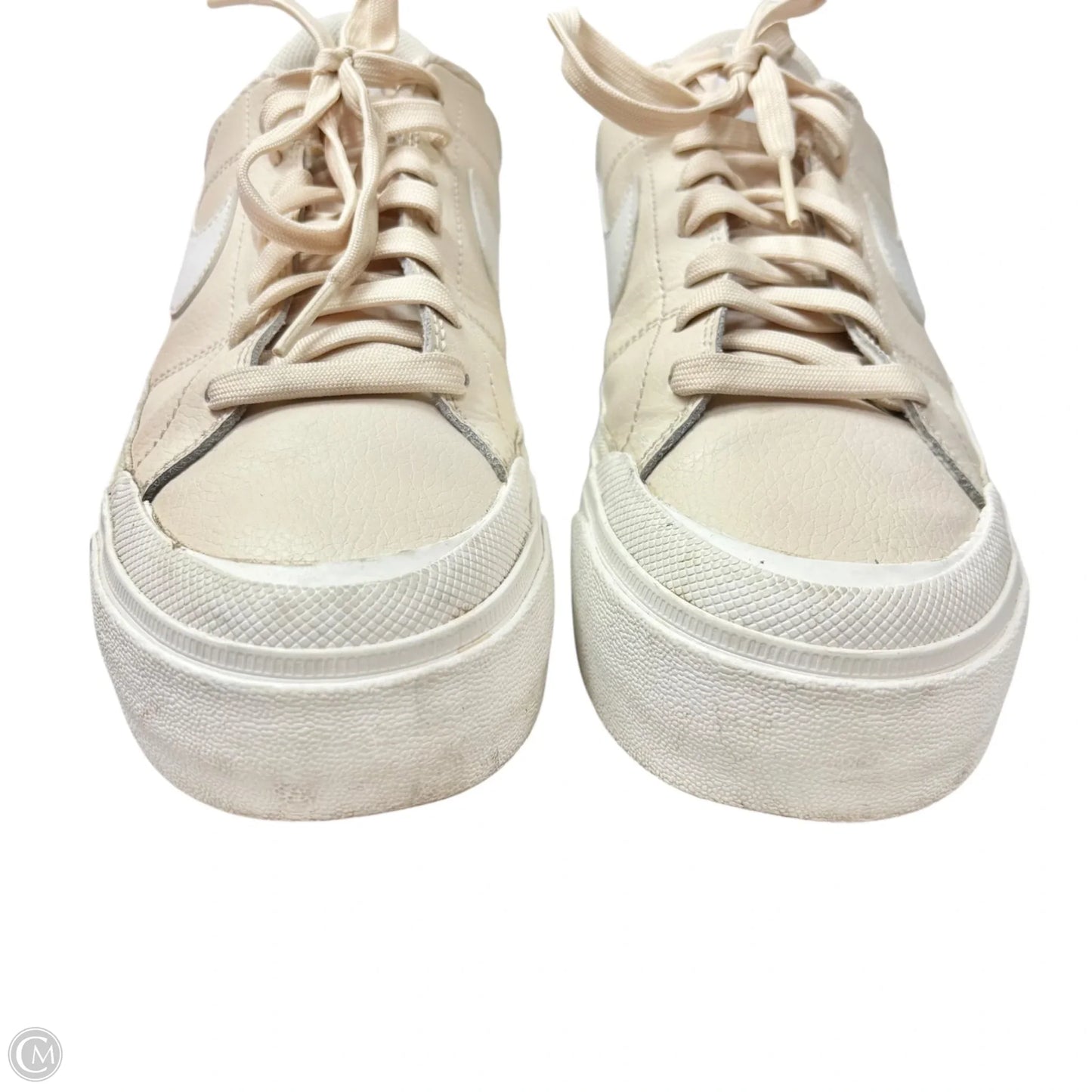Shoes Sneakers Platform By Nike In Tan, Size: 8.5