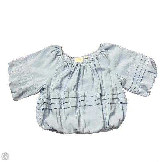 Top Short Sleeve By Maeve In Blue, Size: S