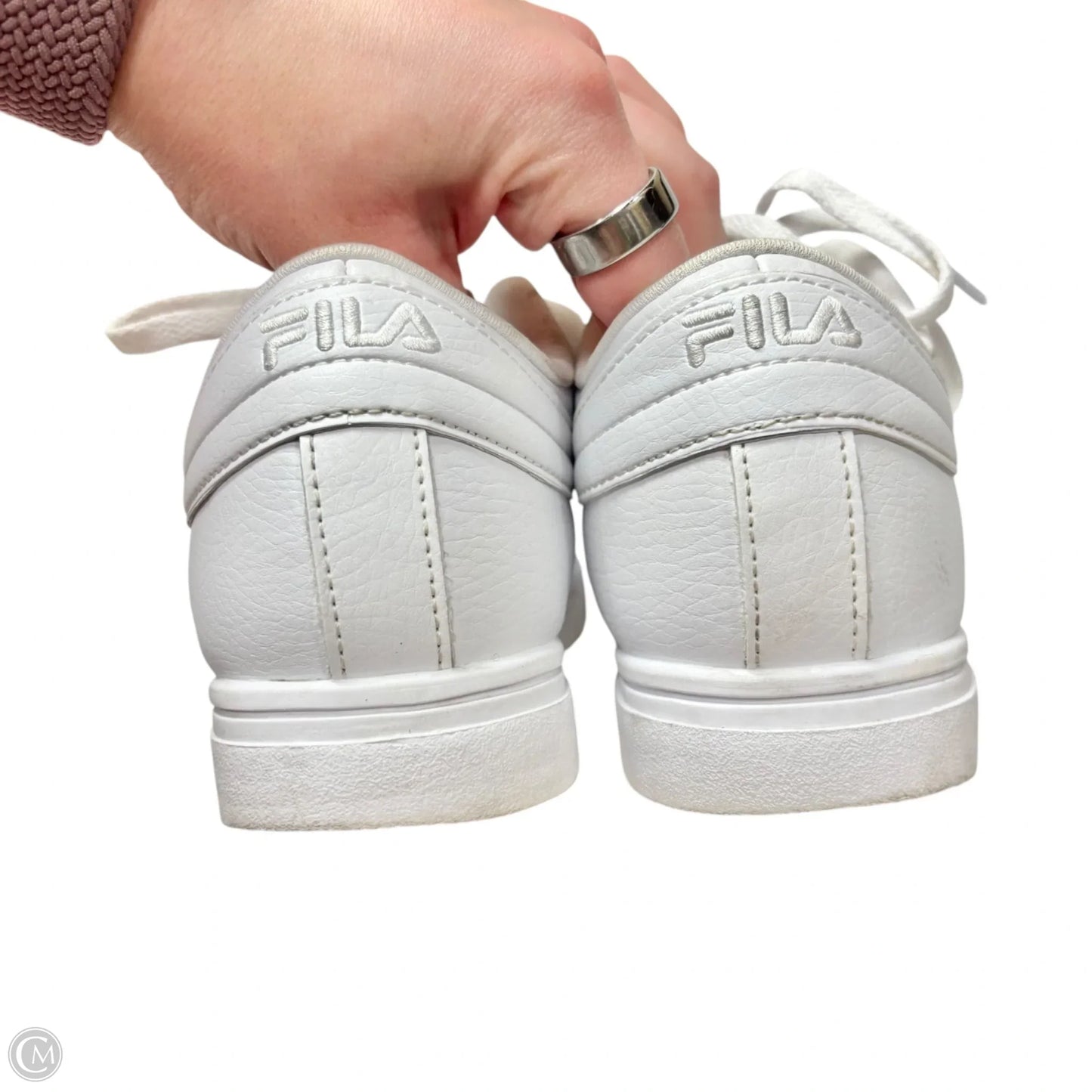 Shoes Sneakers By Fila In White, Size: 6.5