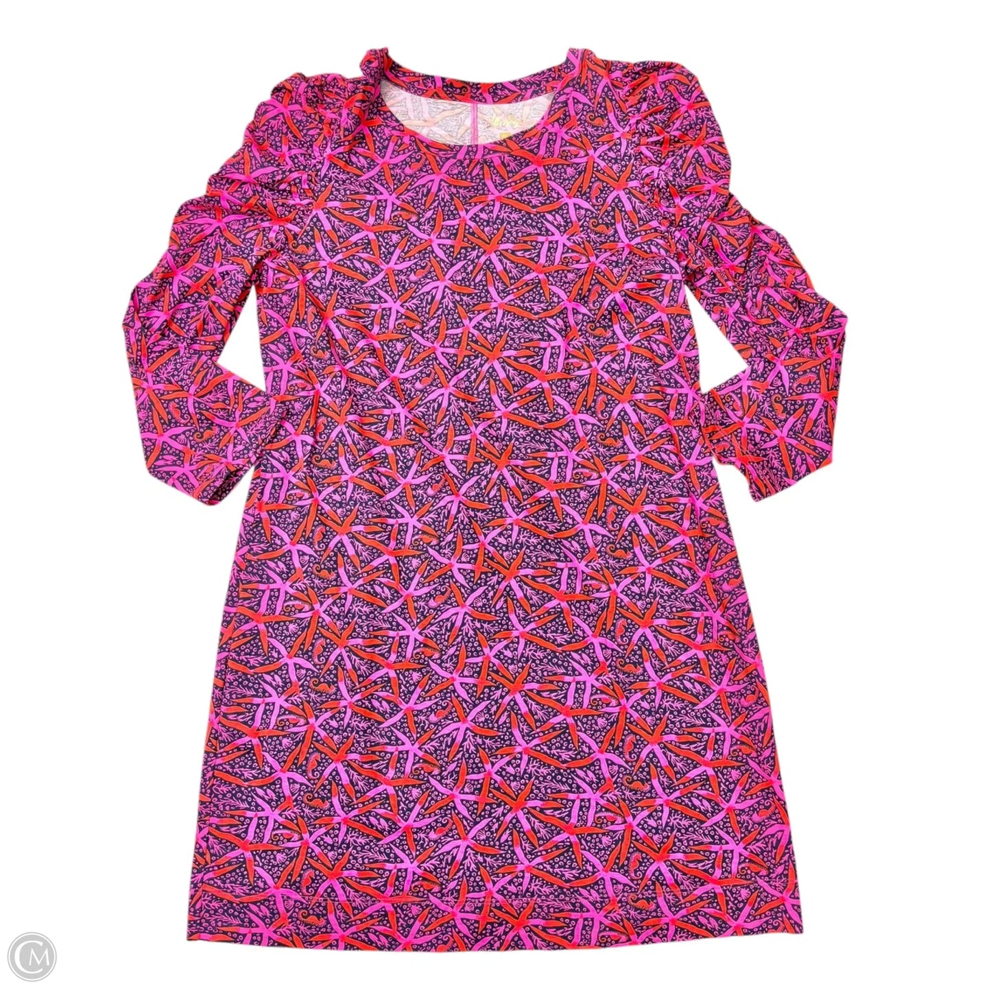 Dress Designer By Lilly Pulitzer In Pink & Red, Size: Xl