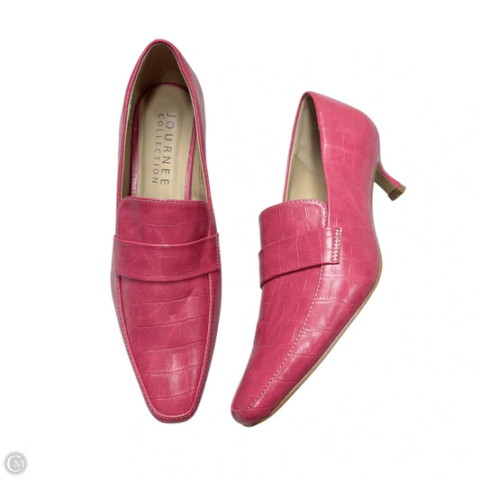 Shoes Heels Kitten By Journee In Pink, Size: 7