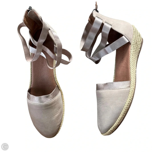 Shoes Flats By Gentle Souls In Taupe, Size: 10
