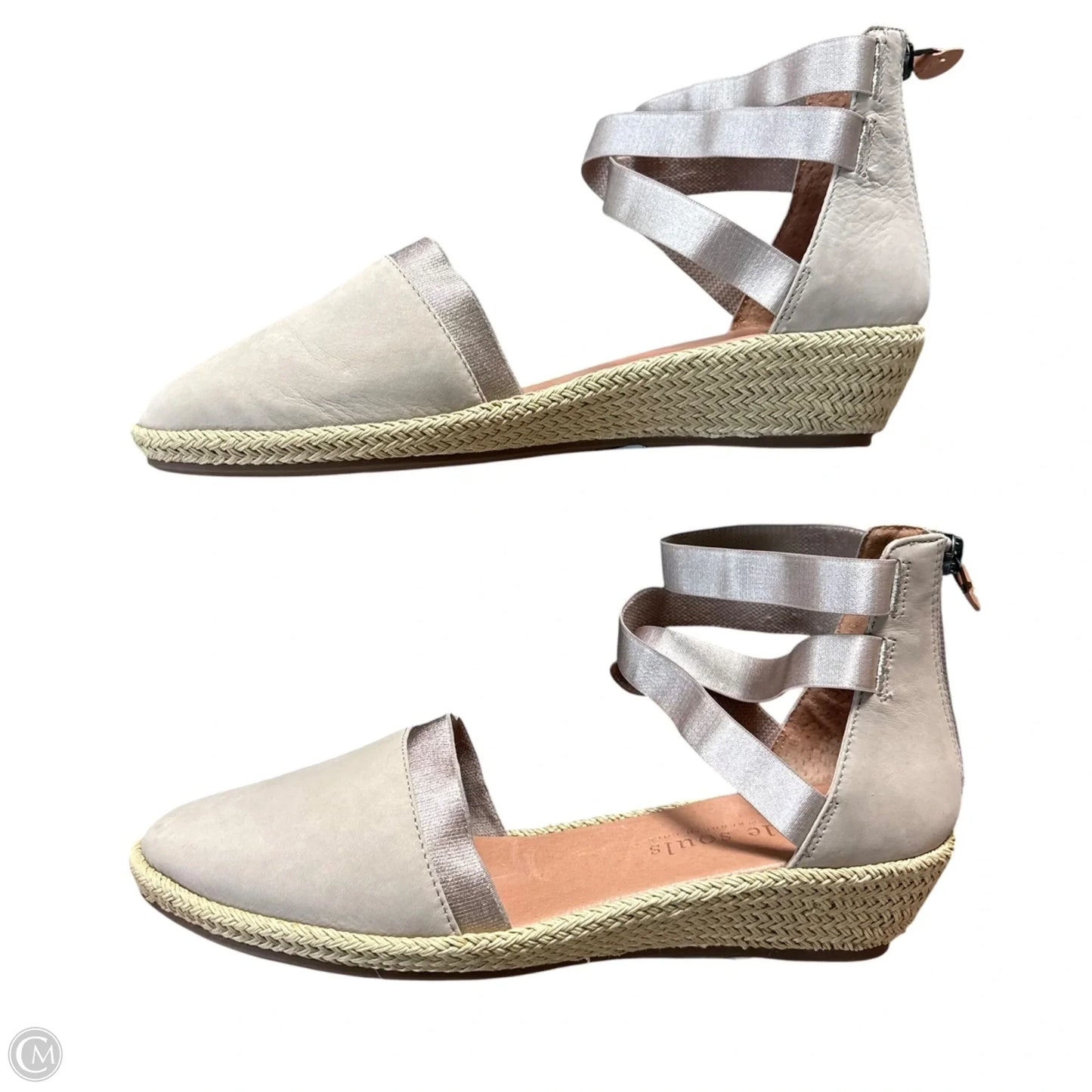 Shoes Flats By Gentle Souls In Taupe, Size: 10