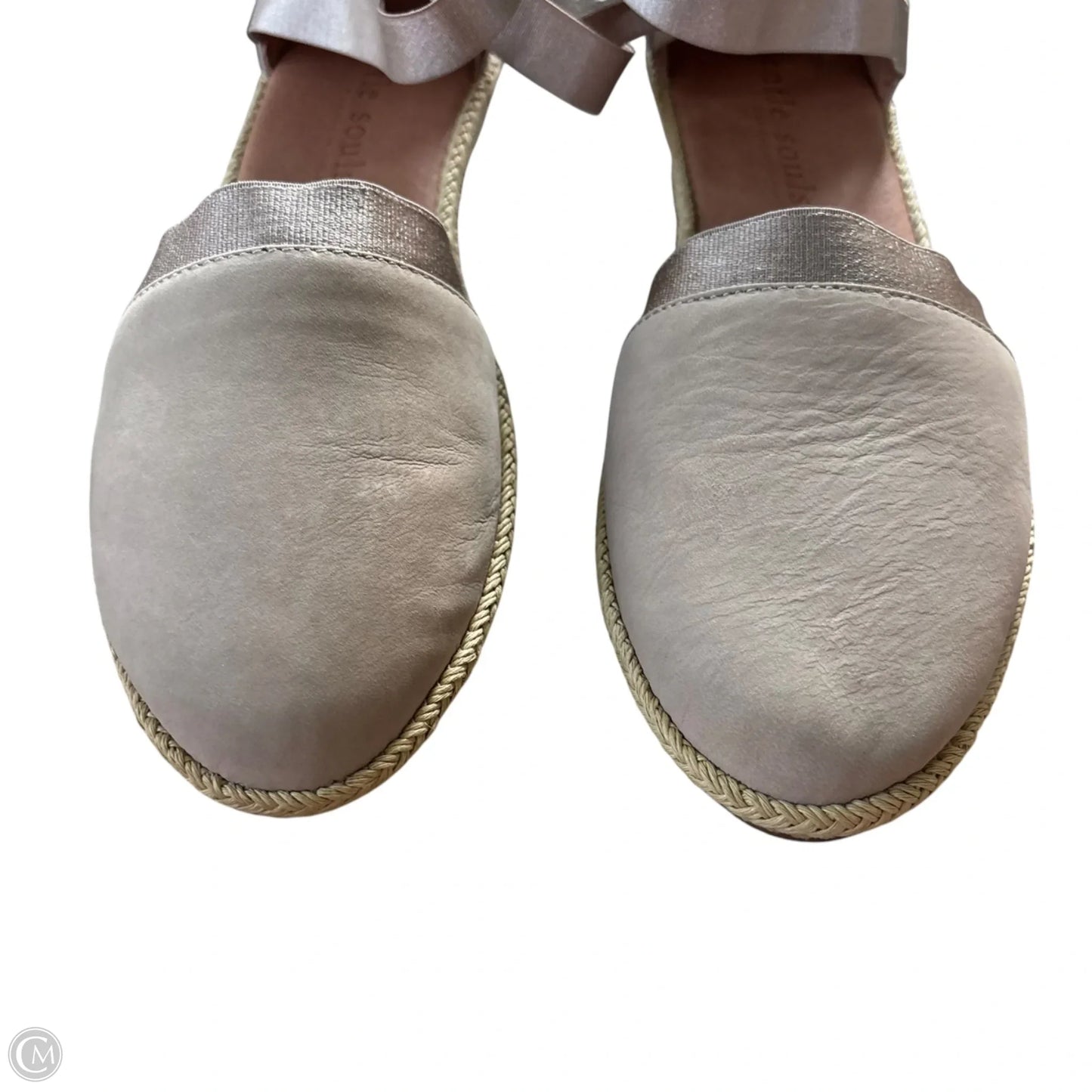 Shoes Flats By Gentle Souls In Taupe, Size: 10