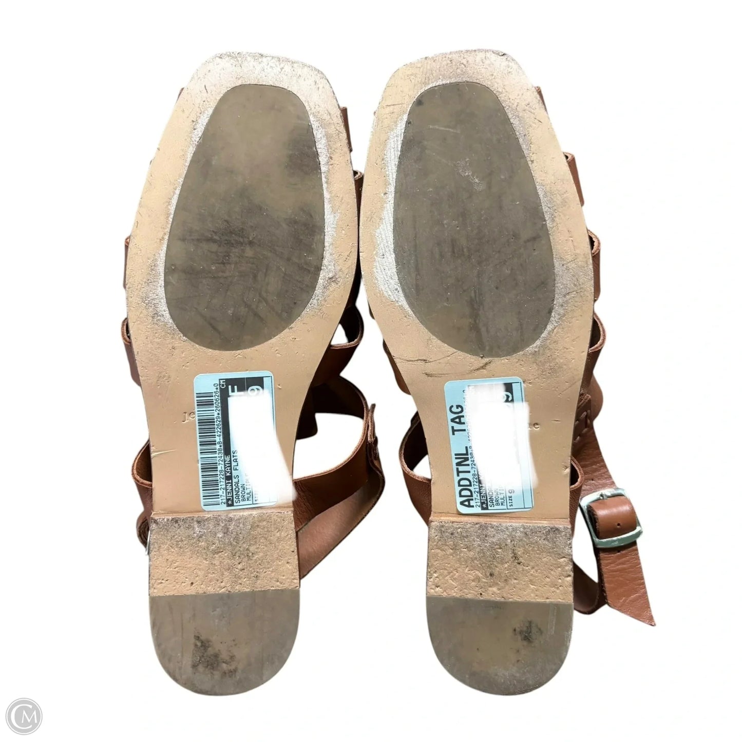 Sandals Flats By Jenni Kayne In Brown, Size: 9.5