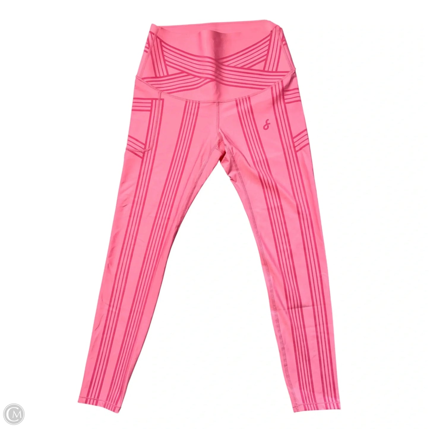 Athletic Leggings By Fanka In Pink, Size: Xl