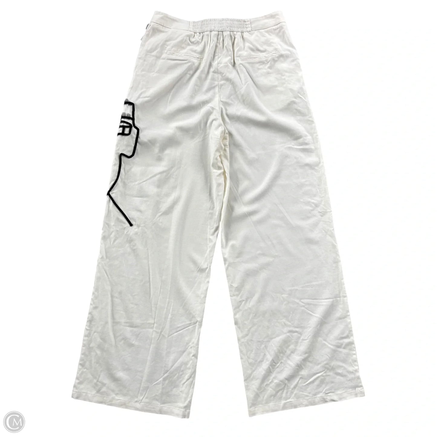 Pants Wide Leg By Akira In White, Size: L