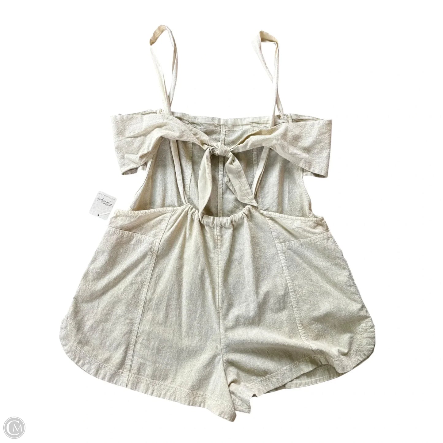 Romper By Free People In Cream, Size: M