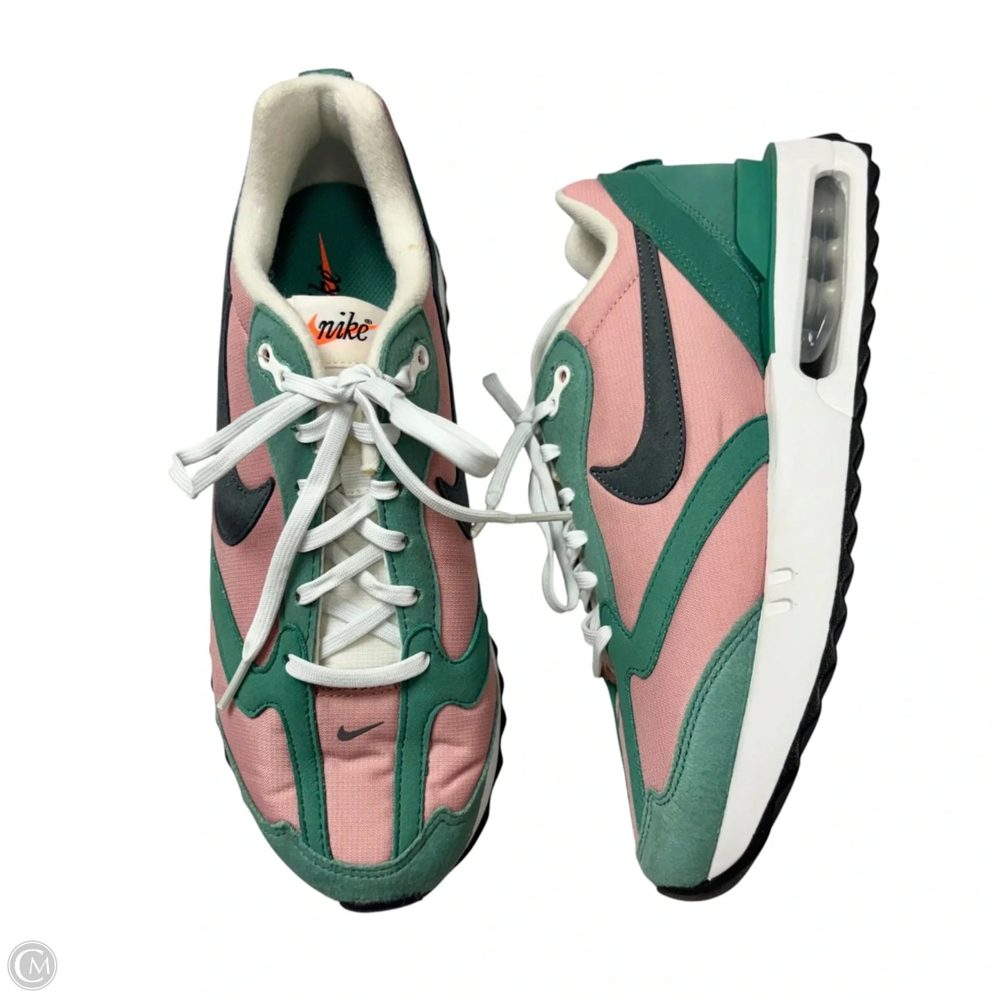 Shoes Athletic By Nike In Green & Pink, Size: 8.5