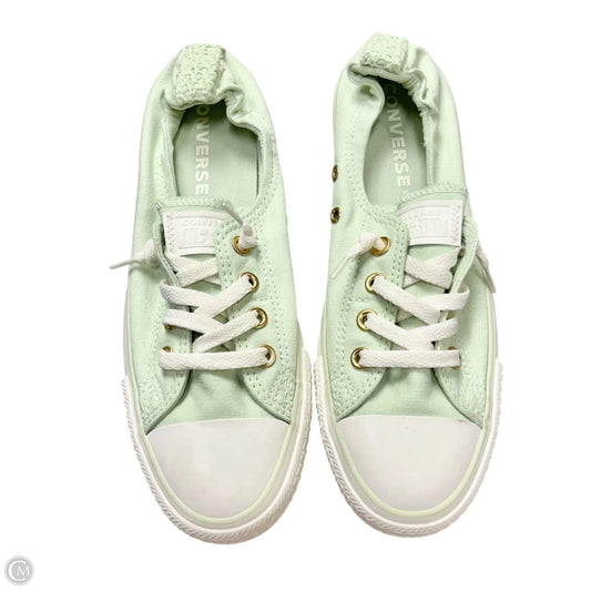 Shoes Sneakers By Converse In Green, Size: 9