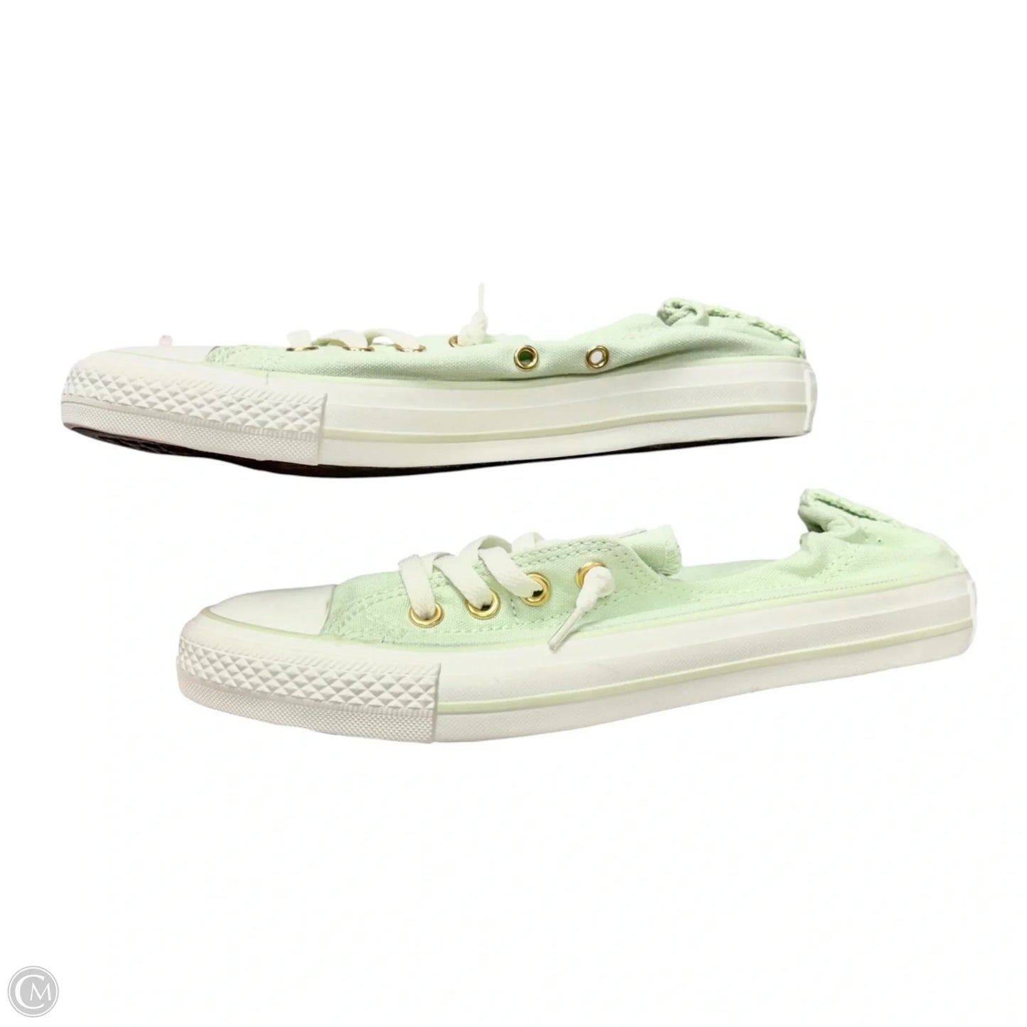 Shoes Sneakers By Converse In Green, Size: 9