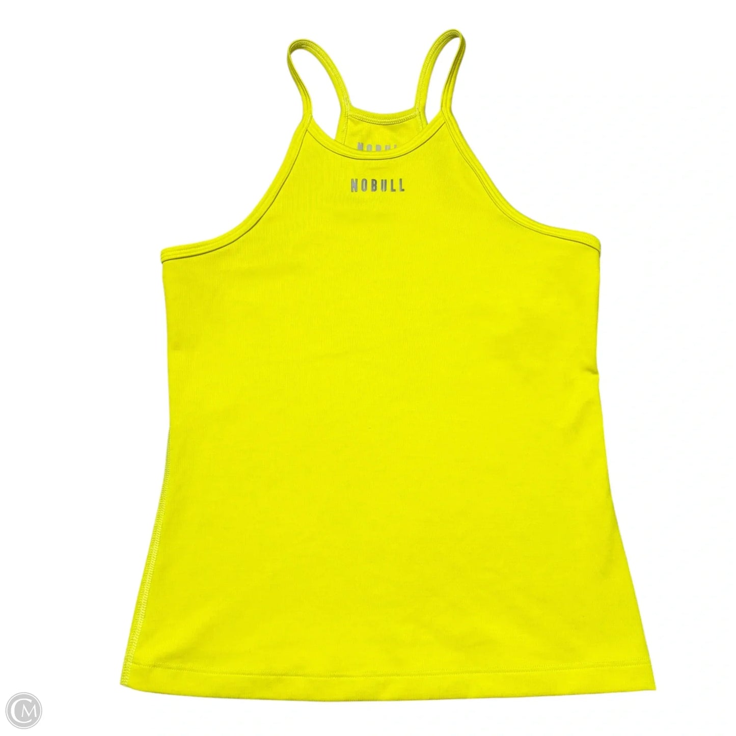Athletic Tank Top By Nobull In Yellow, Size: M