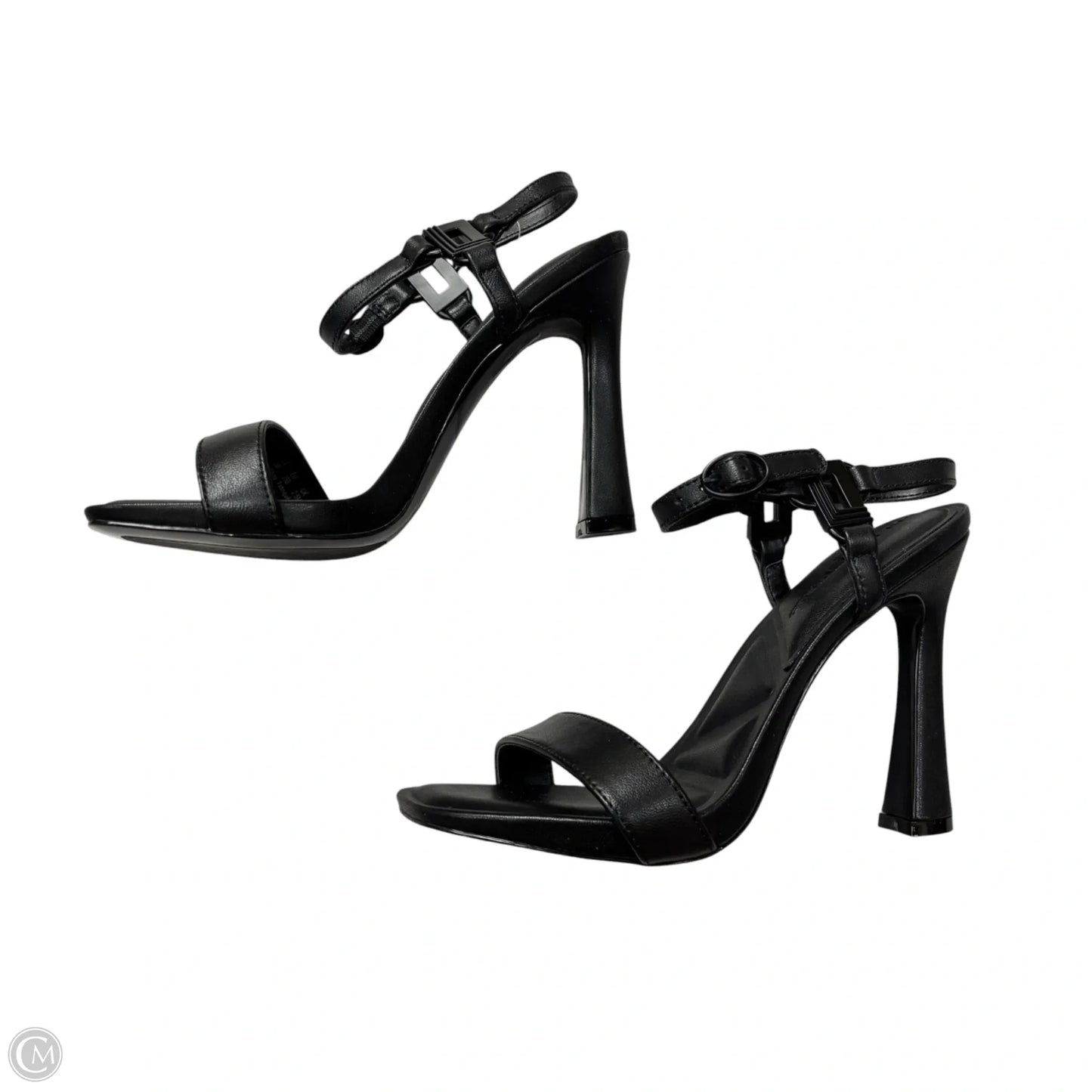 Sandals Designer By Karl Lagerfeld In Black, Size: 5