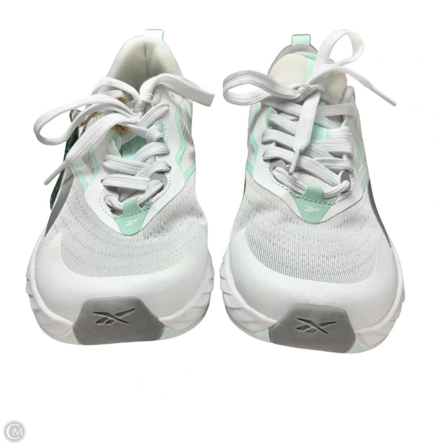 Shoes Athletic By Reebok In Blue & Grey, Size: 9