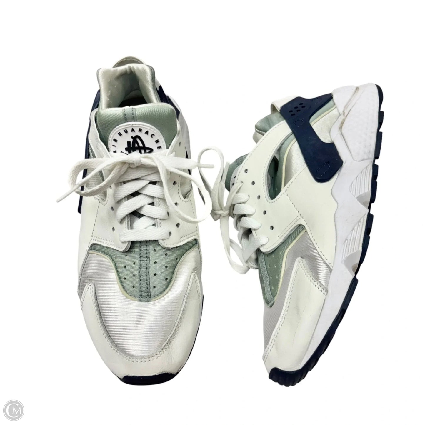 Shoes Sneakers By Nike In Blue & White, Size: 8.5
