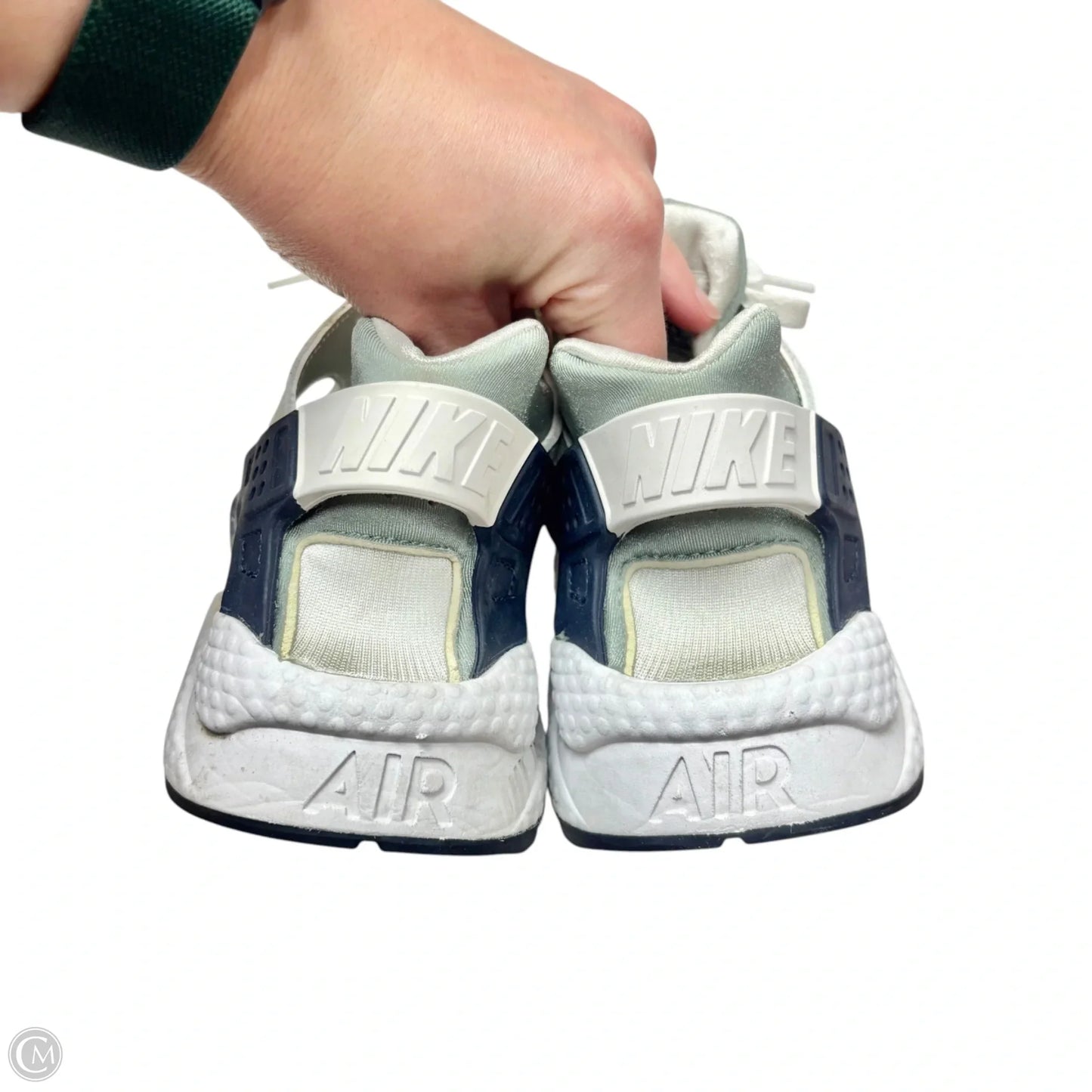 Shoes Sneakers By Nike In Blue & White, Size: 8.5