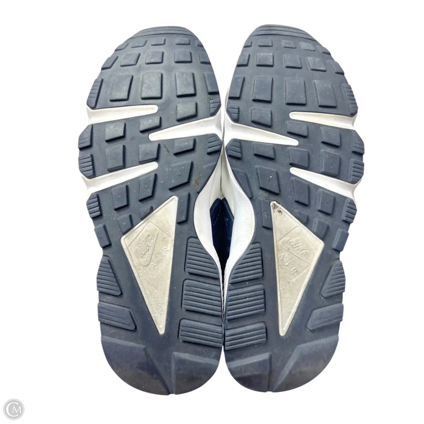 Shoes Sneakers By Nike In Blue & White, Size: 8.5