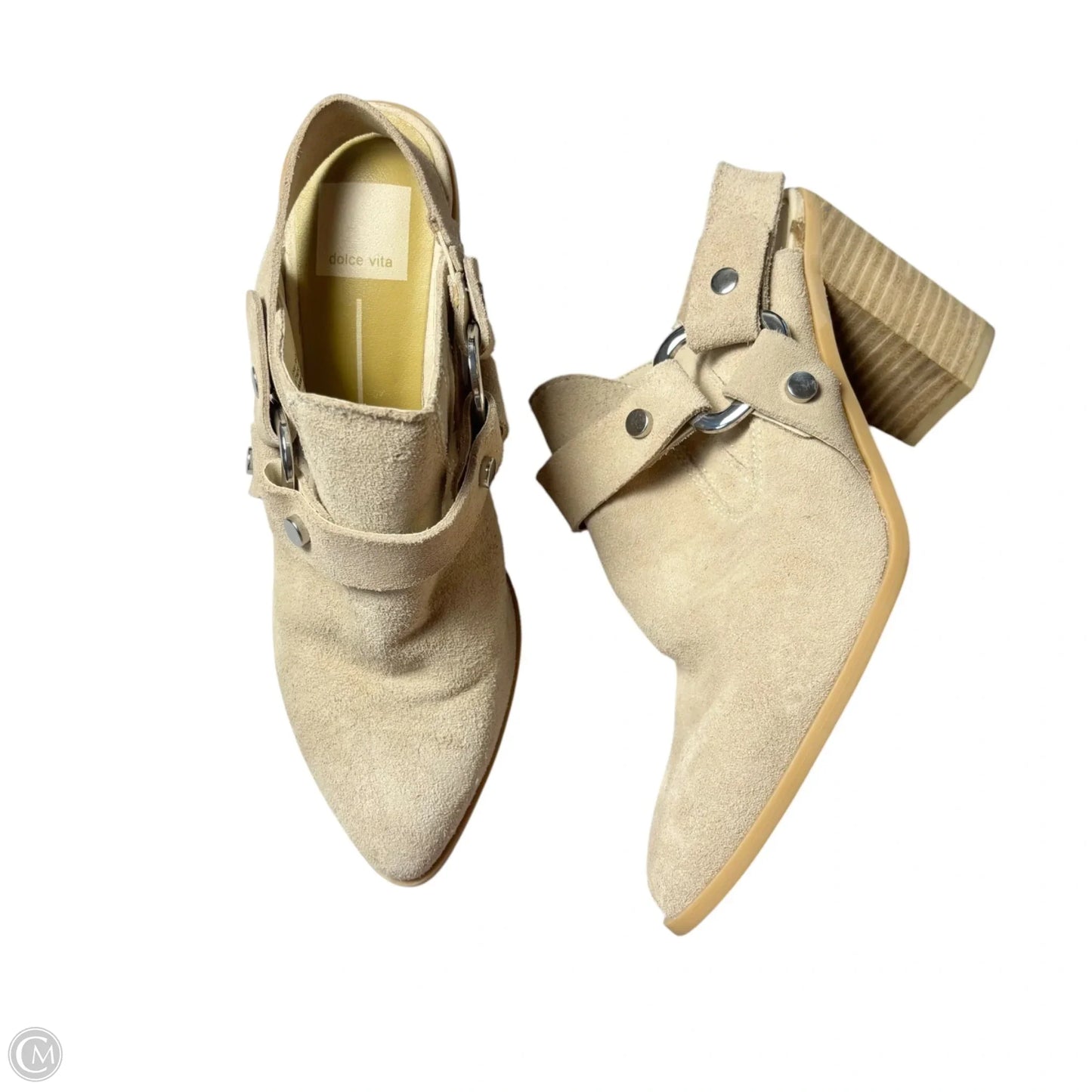 Shoes Heels Block By Dolce Vita In Tan, Size: 8.5