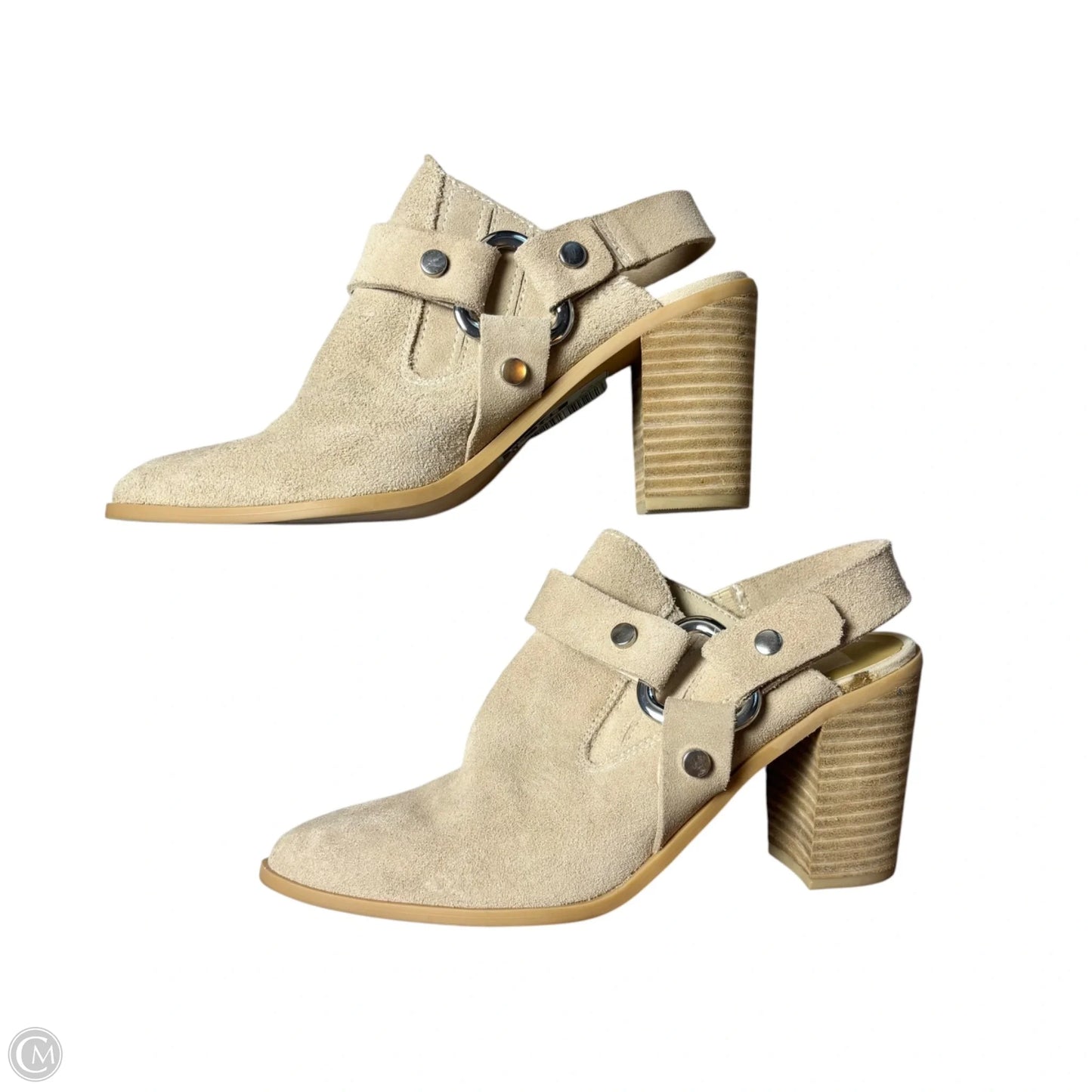 Shoes Heels Block By Dolce Vita In Tan, Size: 8.5