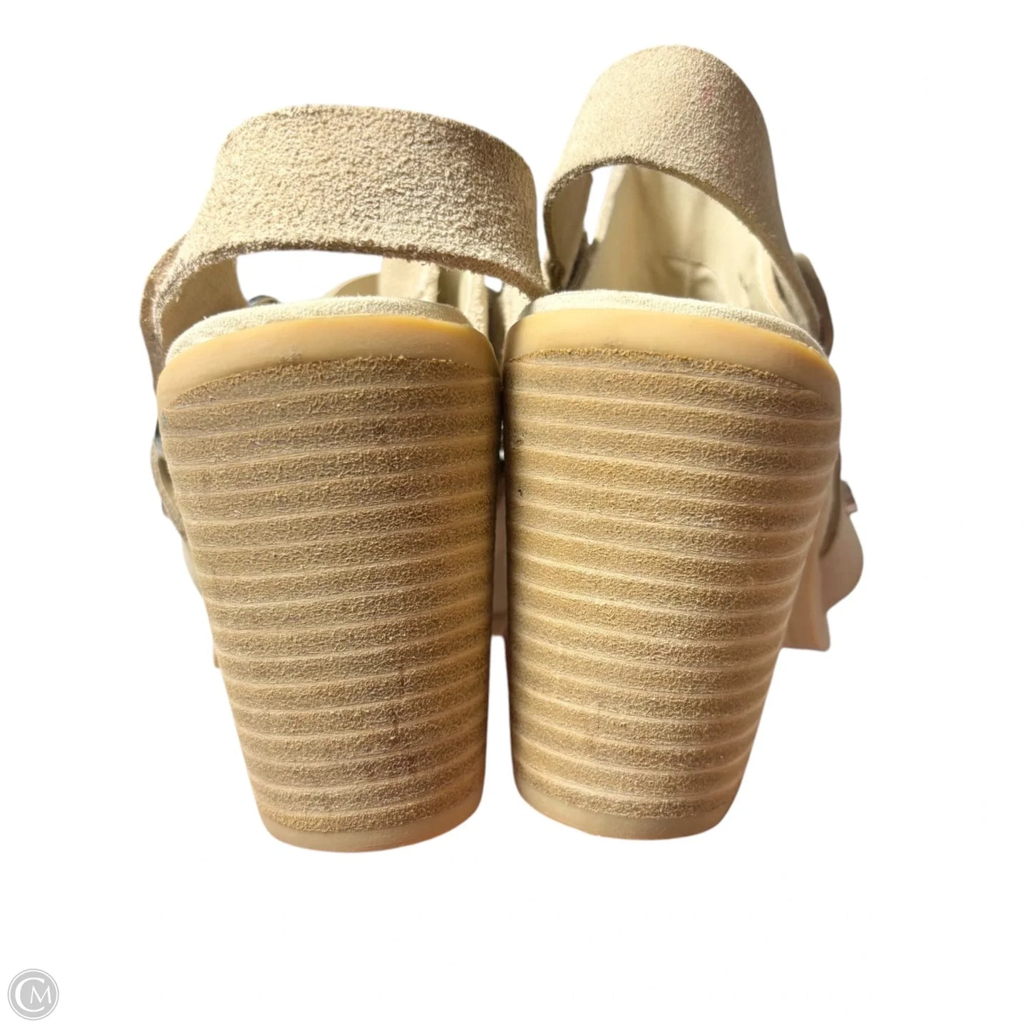 Shoes Heels Block By Dolce Vita In Tan, Size: 8.5