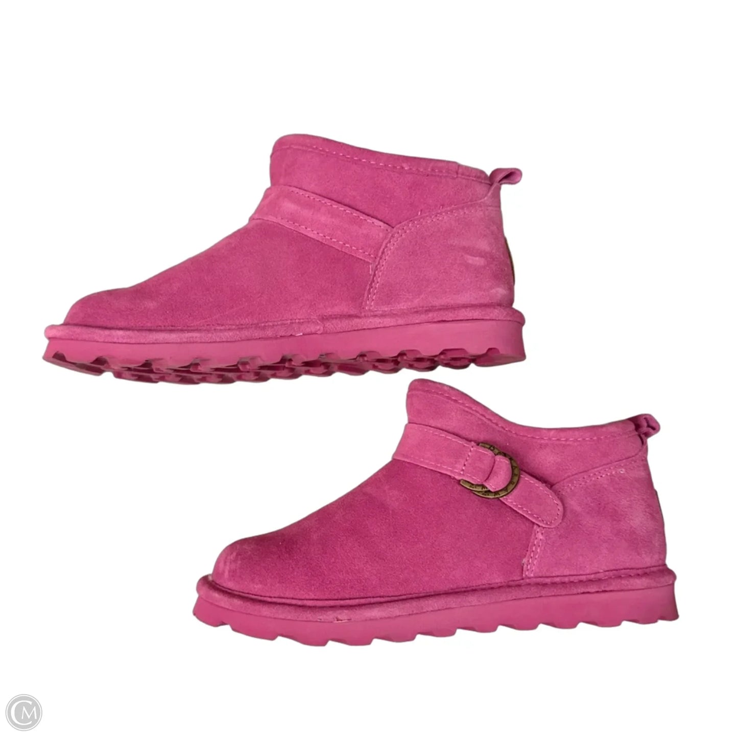 Boots Ankle Flats By Bearpaw In Purple, Size: 10