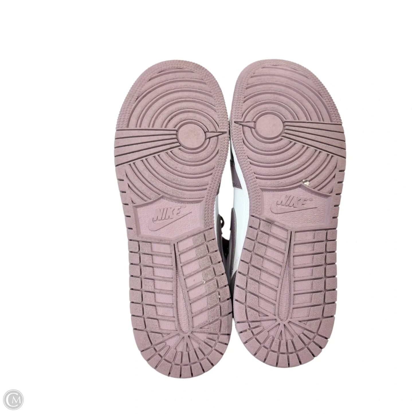 Shoes Luxury Designer By Jordan In Purple & White, Size: 9