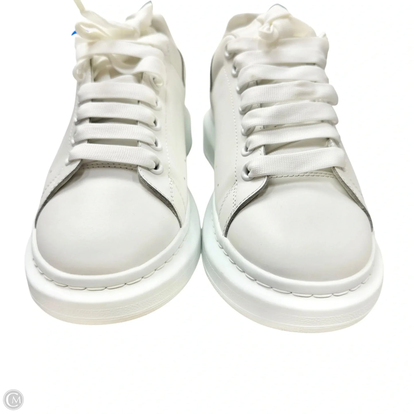 Shoes Luxury Designer By Alexander Mcqueen In White, Size: 9.5