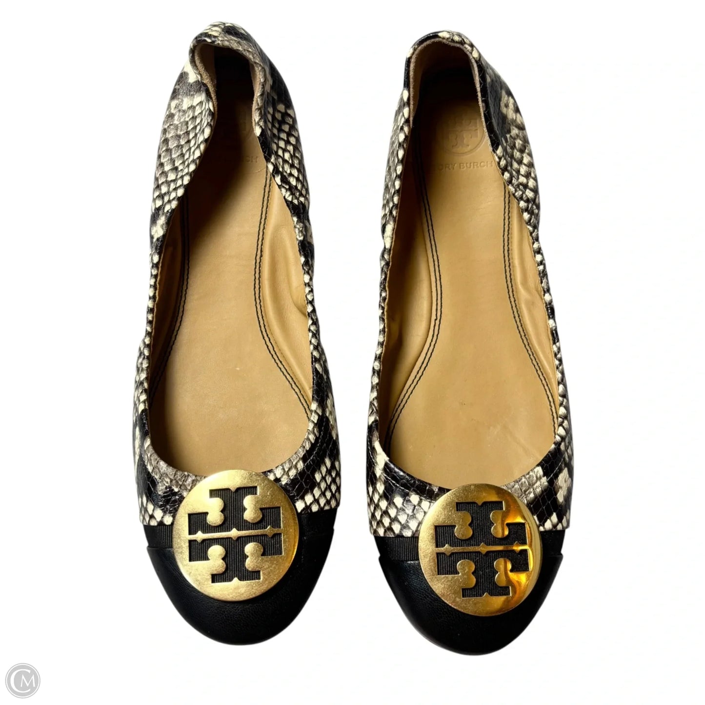 Shoes Designer By Tory Burch In Snakeskin Print, Size: 9