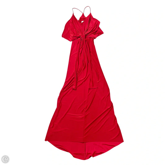 Dress Designer By Misa In Red, Size: L