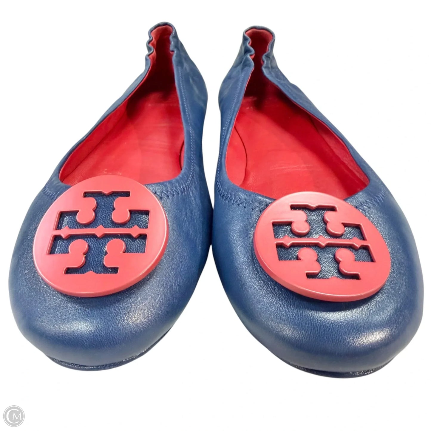 Shoes Designer By Tory Burch In Blue & Red, Size: 10