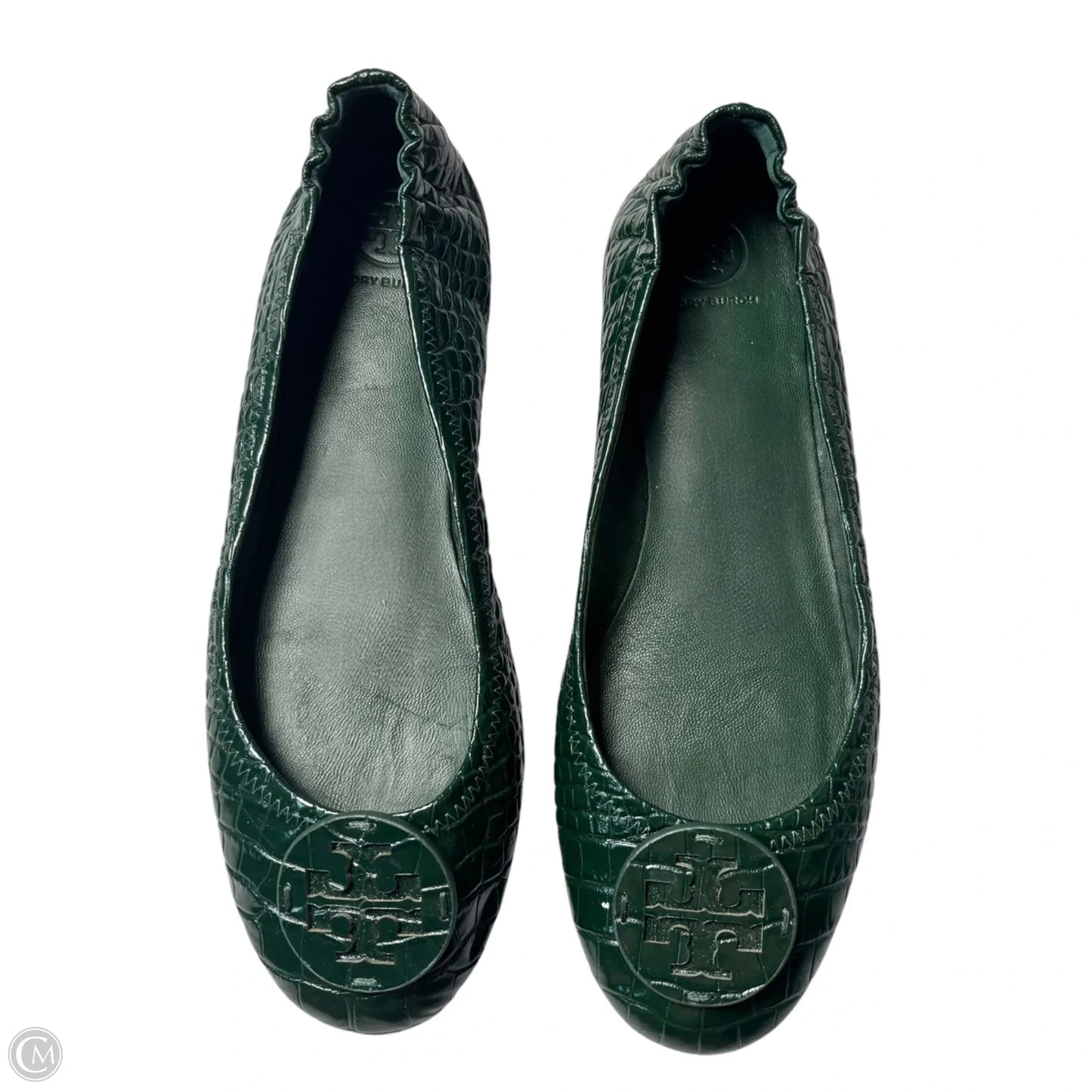 Shoes Designer By Tory Burch In Green, Size: 10