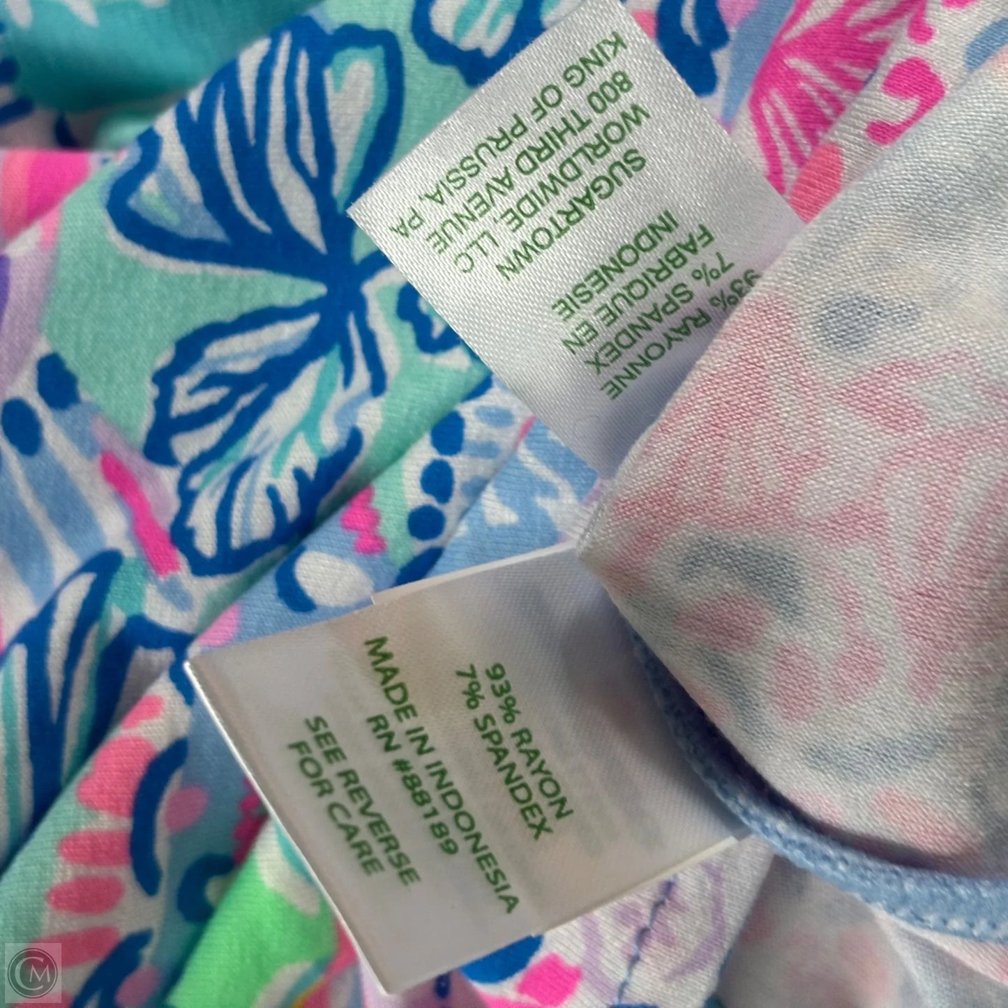 Dress Designer By Lilly Pulitzer In Floral Print, Size: L