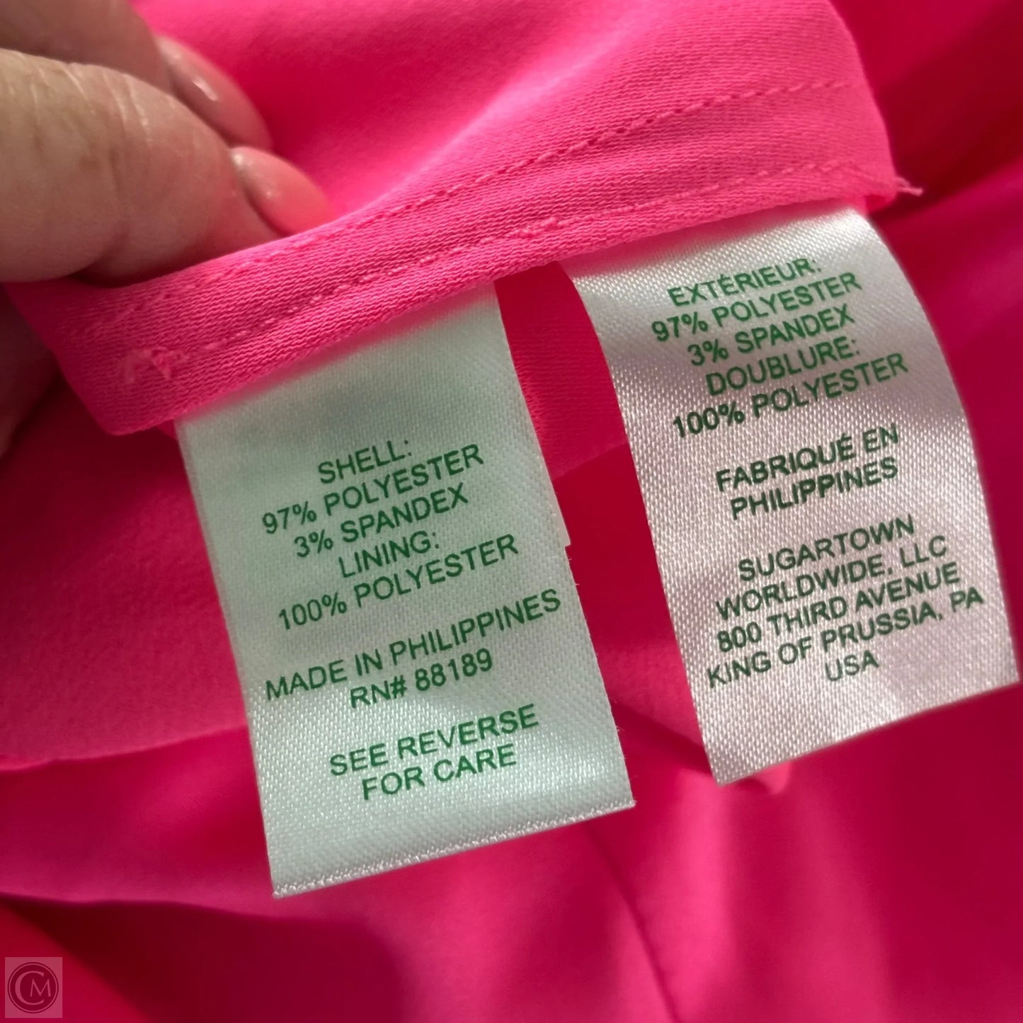 Dress Designer By Lilly Pulitzer In Pink, Size: L