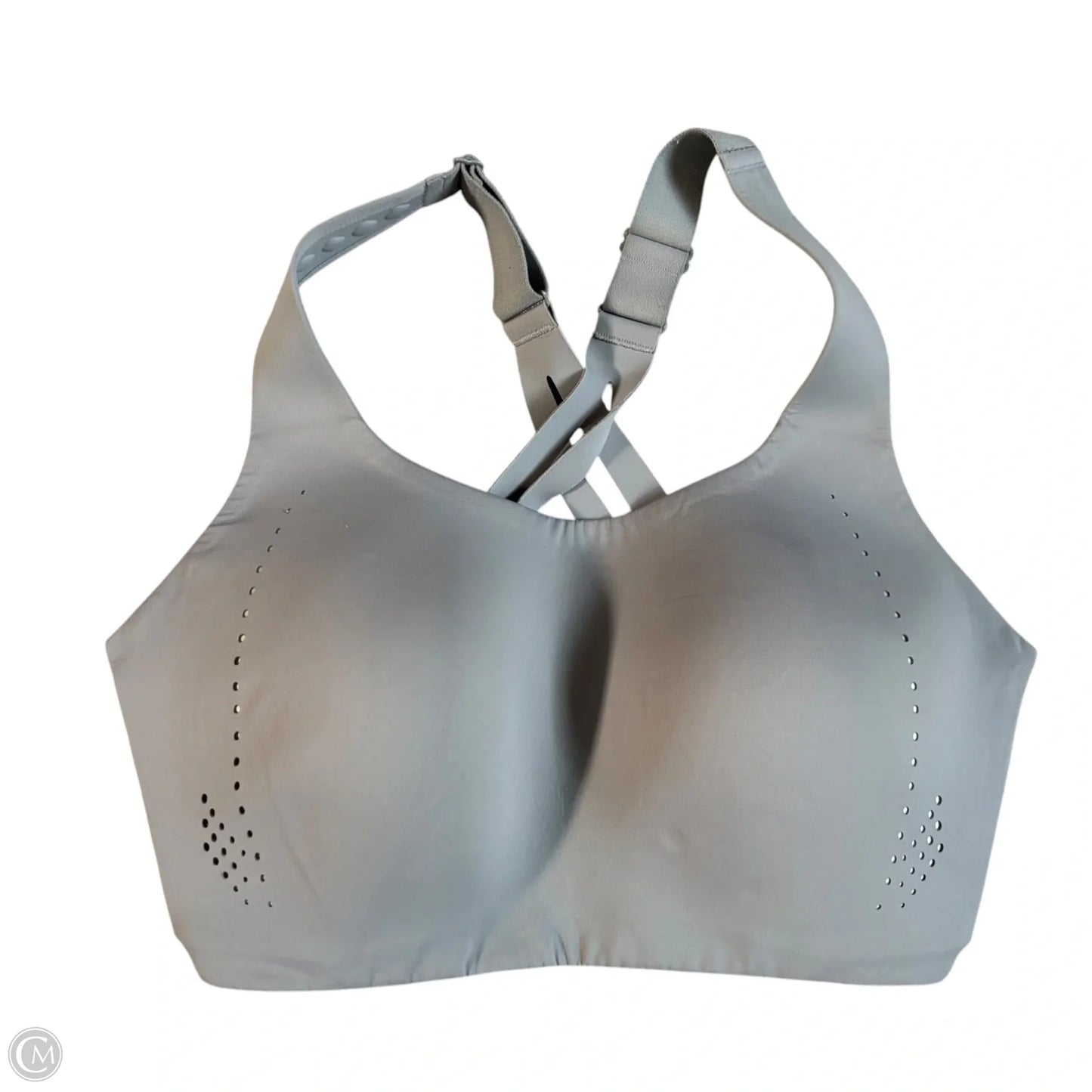 Athletic Bra By Lululemon In Grey, Size: L