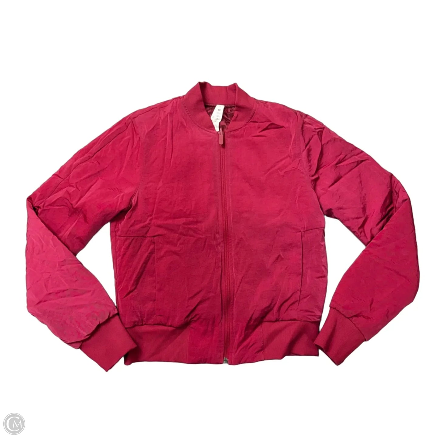 Athletic Jacket By Lululemon In Purple, Size: S
