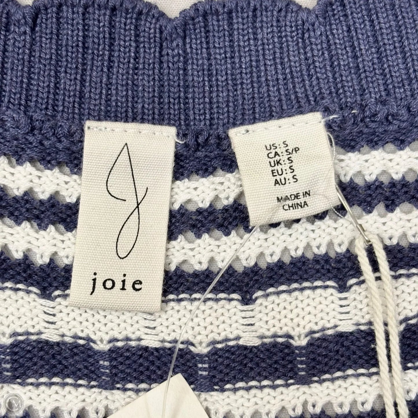 Dress Casual Midi By Joie In Striped Pattern, Size: S