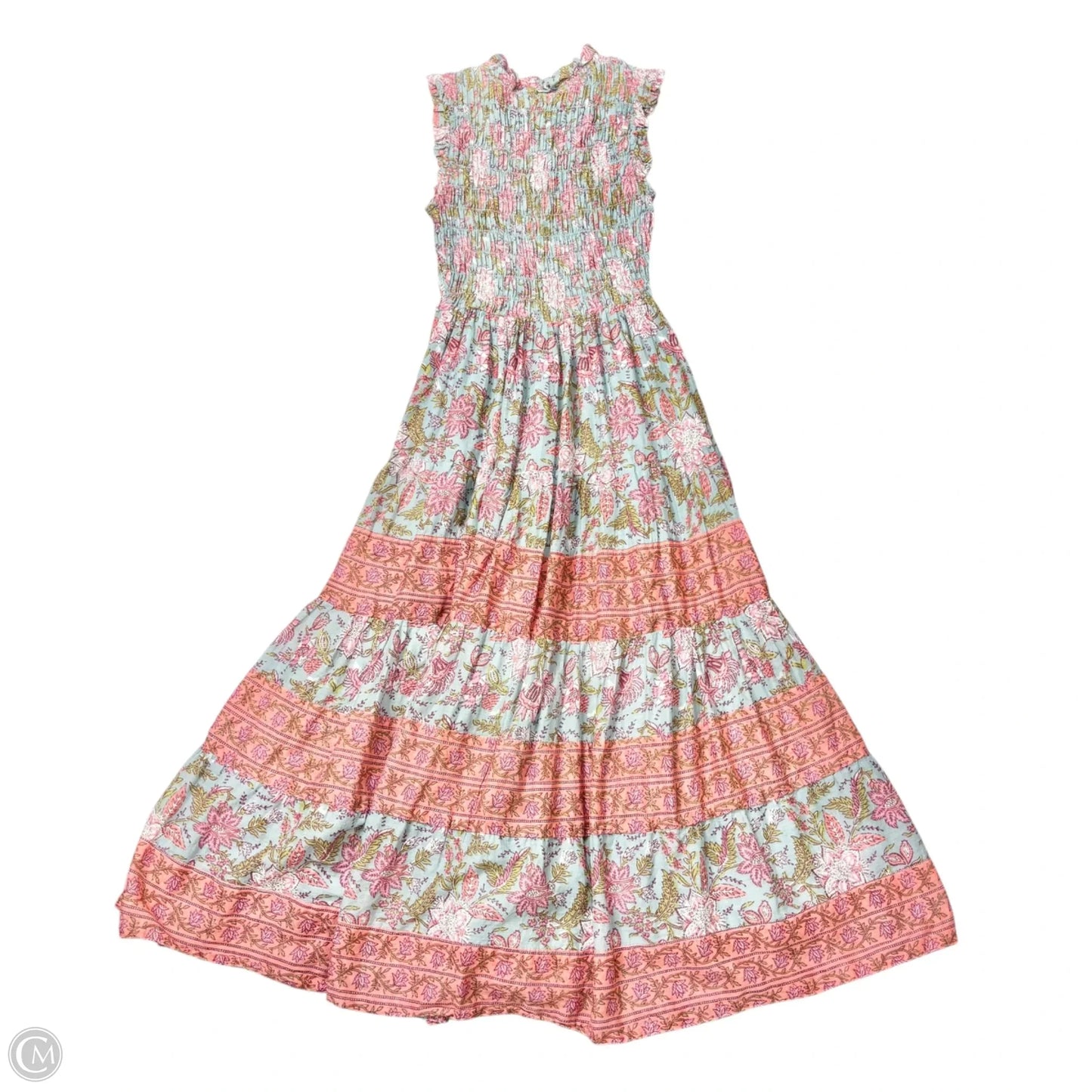 Dress Casual Maxi By Calypso St Barth In Floral Print, Size: Xs