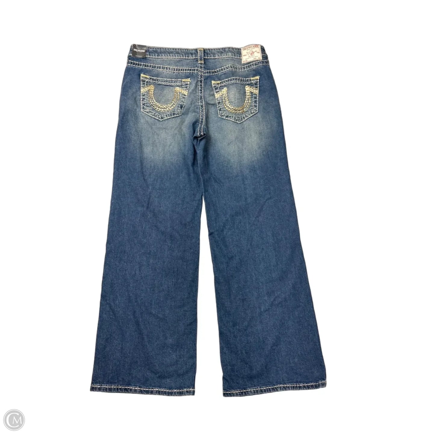 Jeans Boyfriend By True Religion In Blue Denim, Size: 14