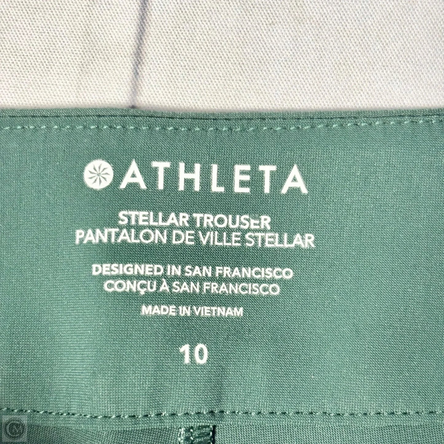 Athletic Pants By Athleta In Green, Size: 10