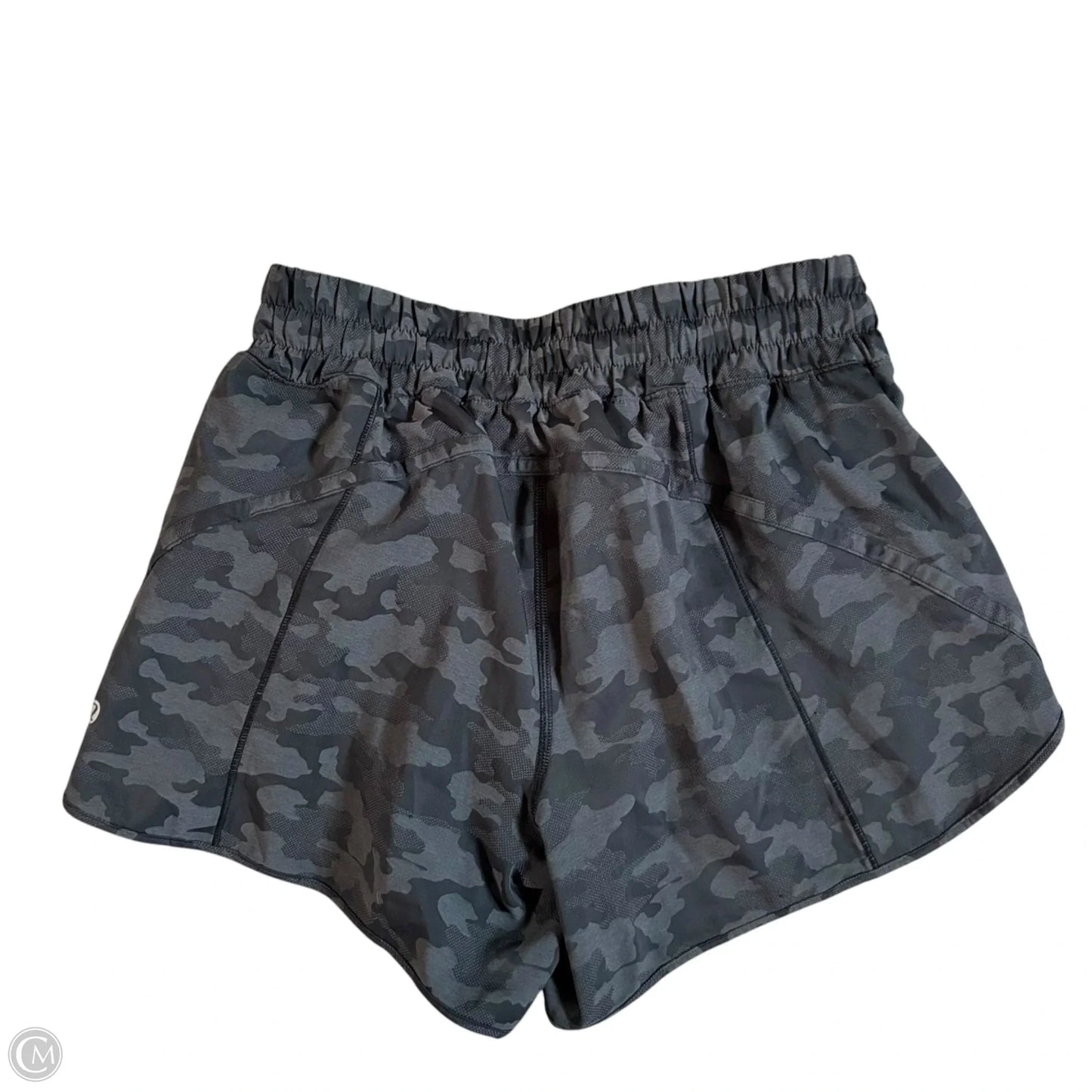 Athletic Shorts By Lululemon In Camouflage Print, Size: M