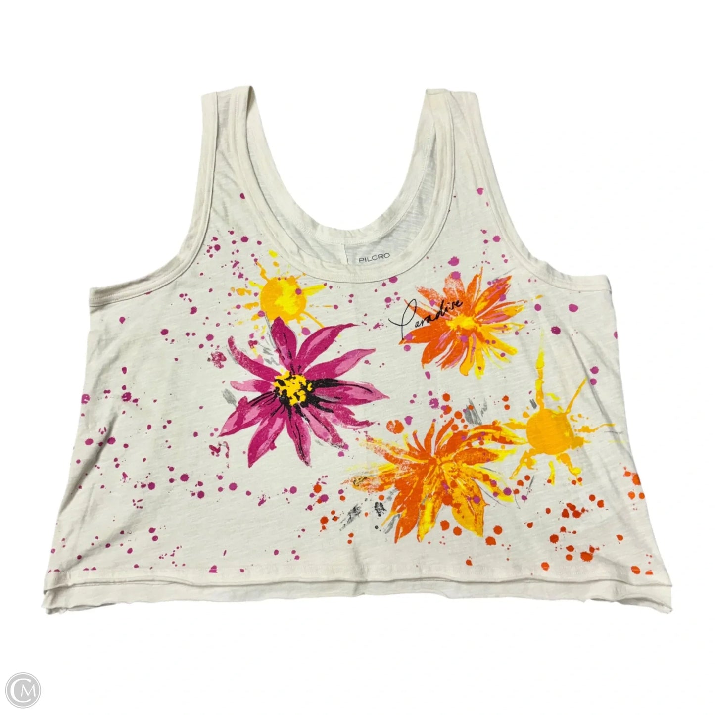 Top Sleeveless By Pilcro In Cream, Size: Xl
