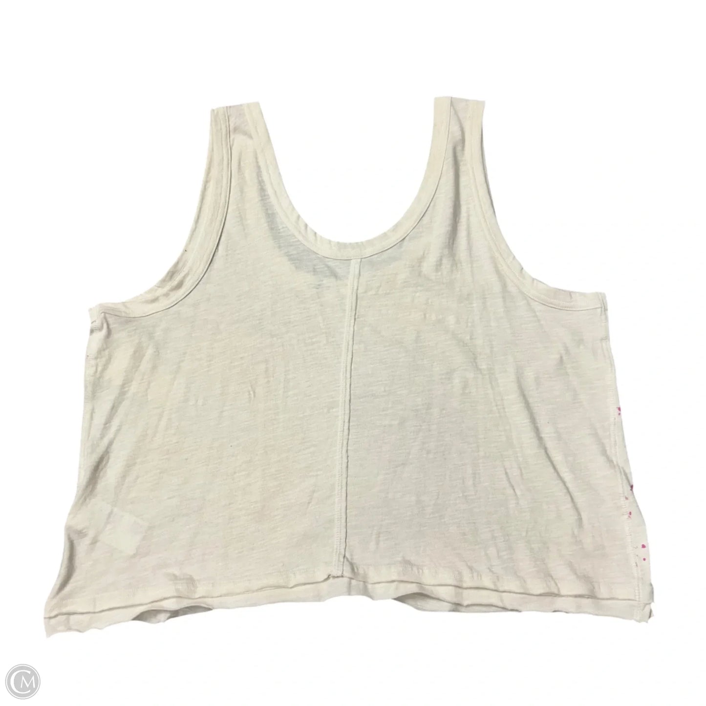 Top Sleeveless By Pilcro In Cream, Size: Xl
