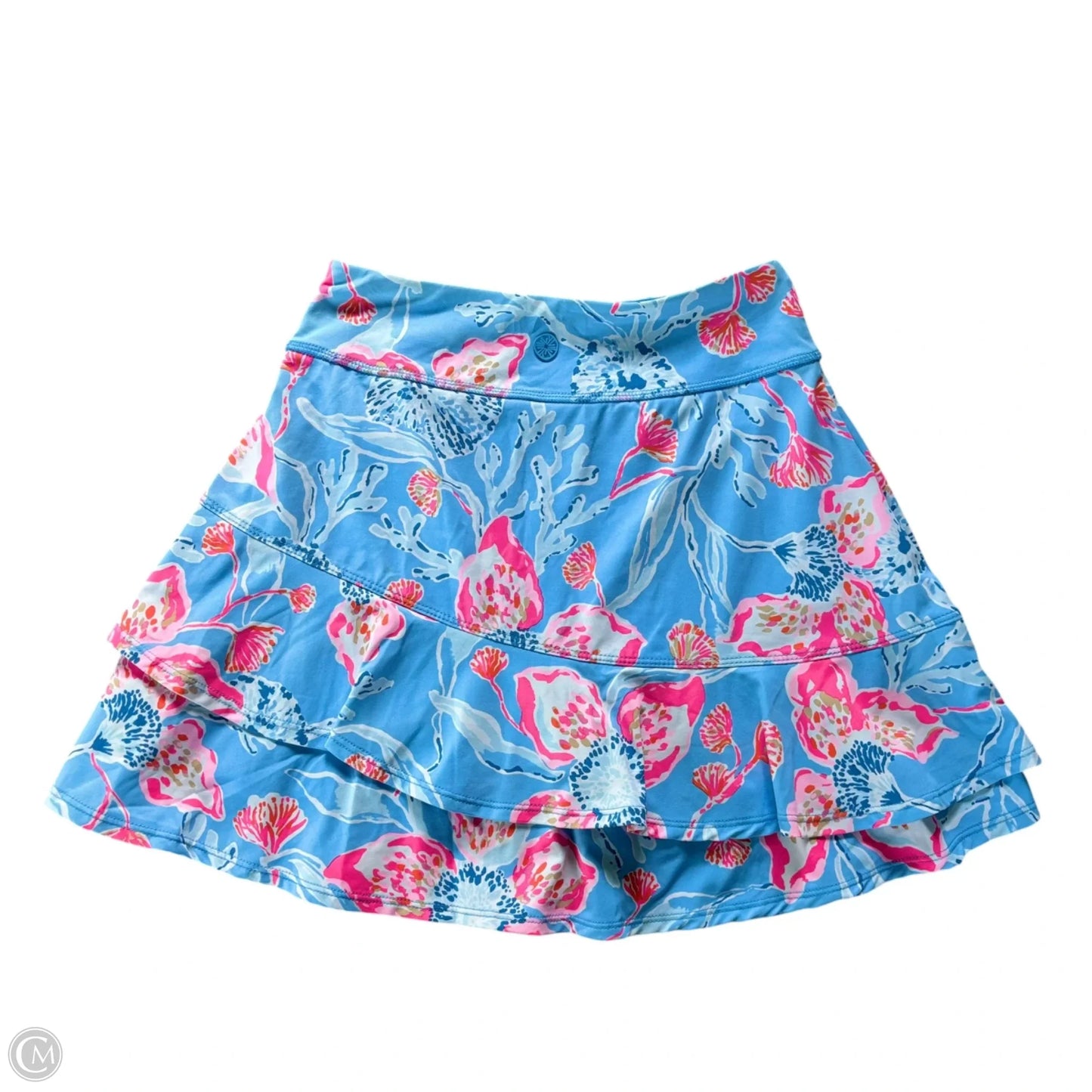 Skort Designer By Lilly Pulitzer In Floral Print, Size: Xxs