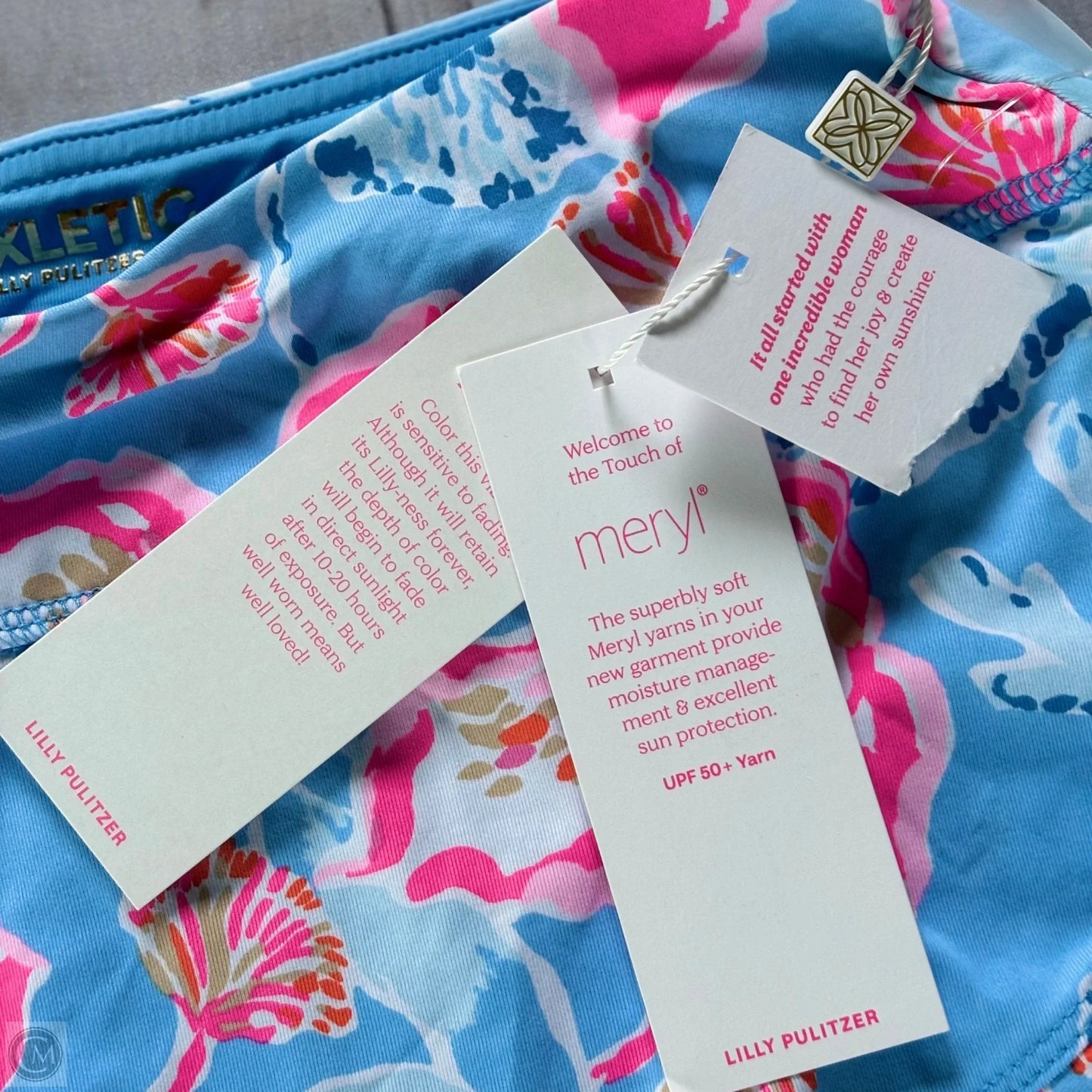 Skort Designer By Lilly Pulitzer In Floral Print, Size: Xxs