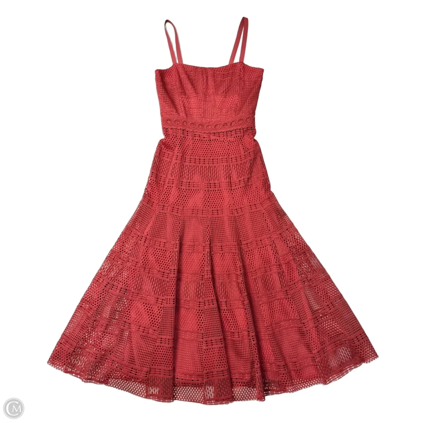 Dress Designer By Sandro In Maroon, Size: Xs