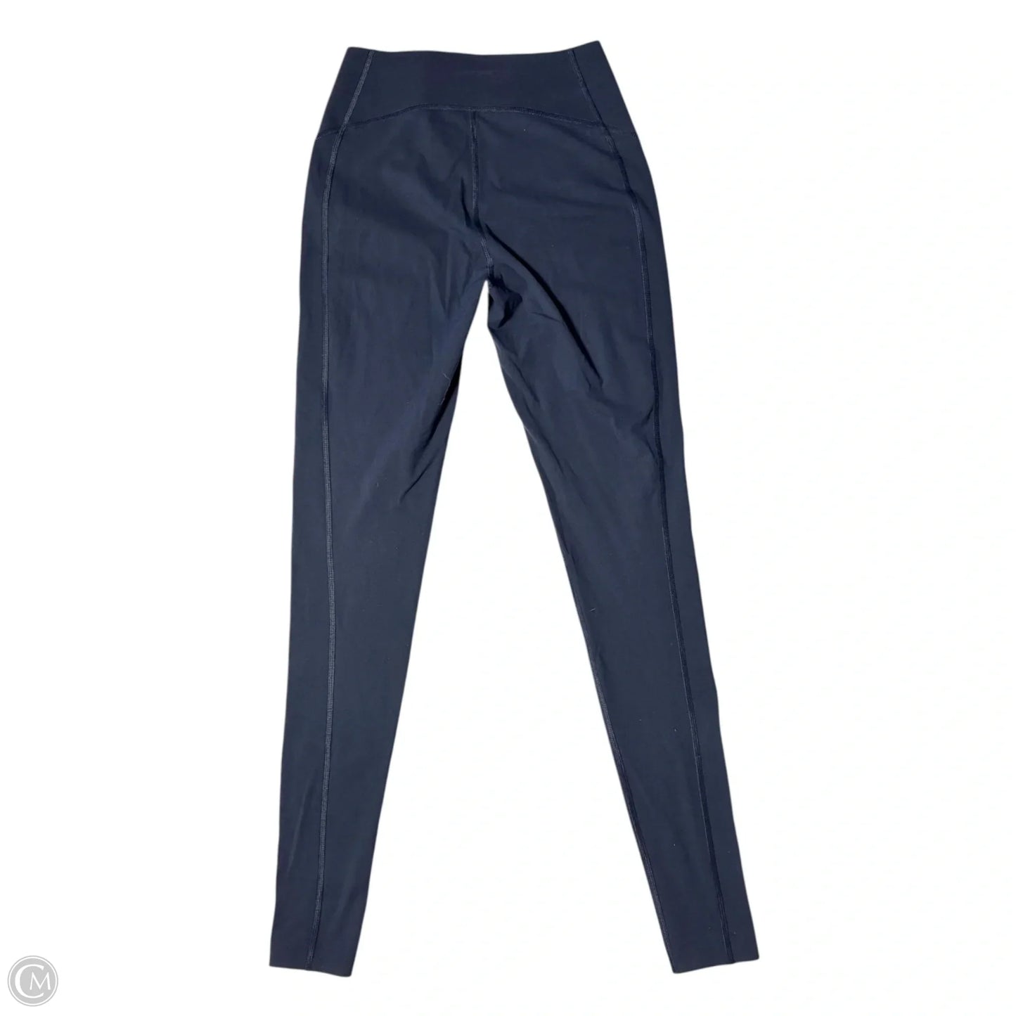 Athletic Leggings By Spanx In Navy, Size: S