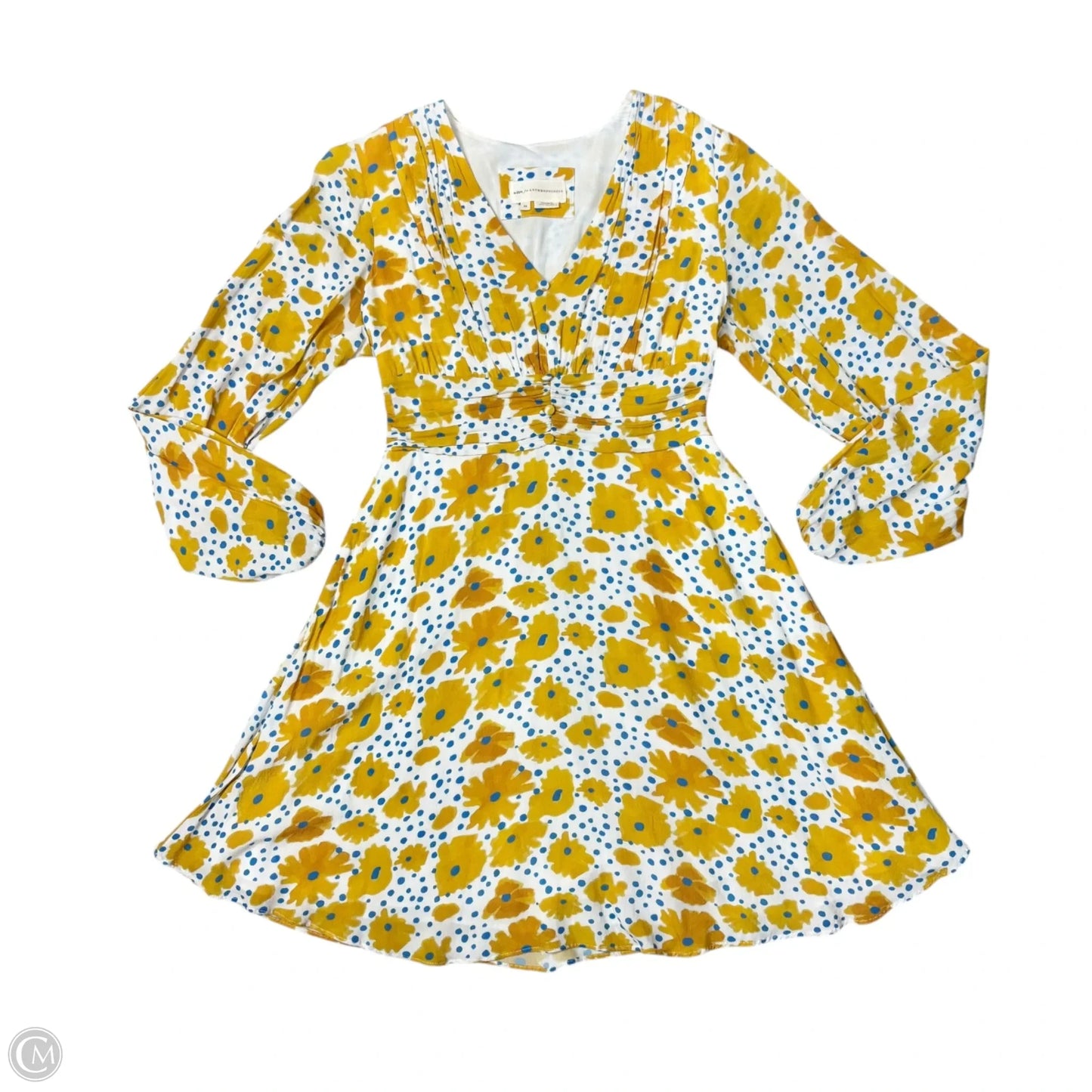 Dress Casual Short By Anthropologie In Floral Print, Size: Xs