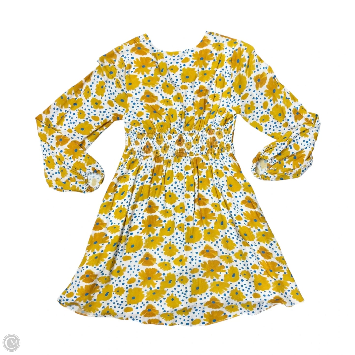 Dress Casual Short By Anthropologie In Floral Print, Size: Xs